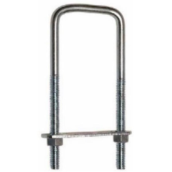Eat-In N222-364 0.31 x 2 x 5 in. No. 535 Zinc Square U-Bolt; Pack Of 5 EA879012 - main